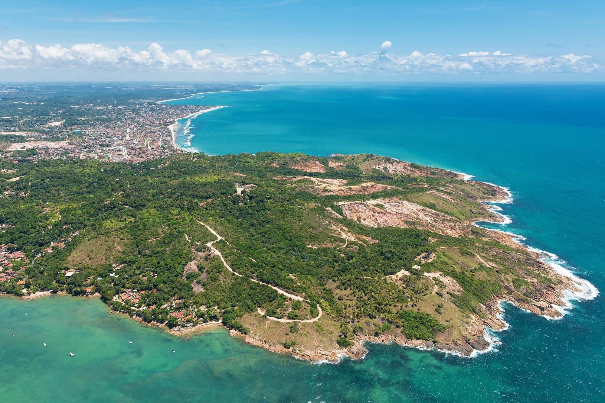 Sheraton Reserva Do Paiva Cabo de Santo Agostinho Extérieur photo Aerial view of Cabo Branco